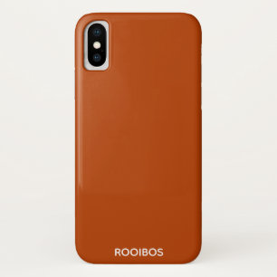 Rooibos roter brauner Name Case-Mate iPhone Hülle