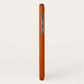 Rooibos roter brauner Name Case-Mate iPhone Hülle (Hinten/Links)