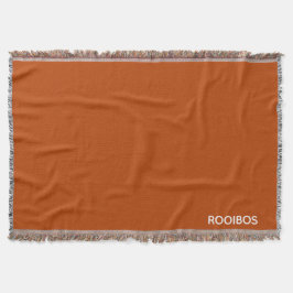 Rooibos roter brauner Name Decke