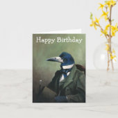 Rook Birthday Card Karte (Gelbe Blume)