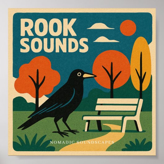 Rook Call Sound Library Album Cover Poster (Vorne)
