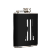 ROOK CHESS PIECE BAR CODE Game Barcode Muster Flachmann (Rechts)