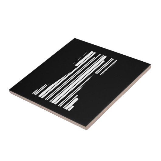 ROOK CHESS PIECE BAR CODE Game Barcode Muster Fliese (Seite)