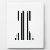 ROOK CHESS PIECE BAR CODE Game Barcode Muster Fotoplatte (Vorderseite)