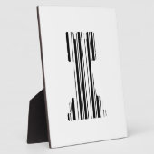 ROOK CHESS PIECE BAR CODE Game Barcode Muster Fotoplatte (Seite)
