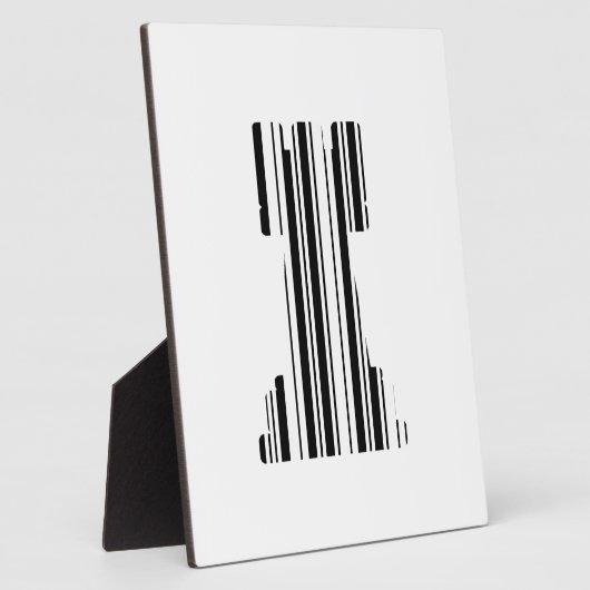 ROOK CHESS PIECE BAR CODE Game Barcode Muster Fotoplatte (Seite)
