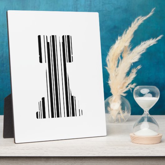 ROOK CHESS PIECE BAR CODE Game Barcode Muster Fotoplatte (Seite)