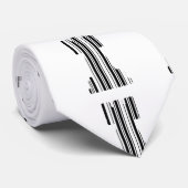 ROOK CHESS PIECE BAR CODE Game Barcode Muster Krawatte (Gerollt)