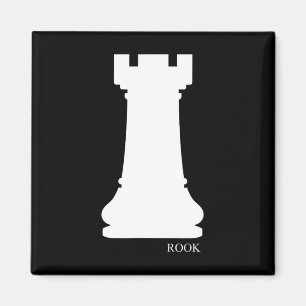 Rook Chess Piece Group Kostüm Schach Club Bistro Magnet