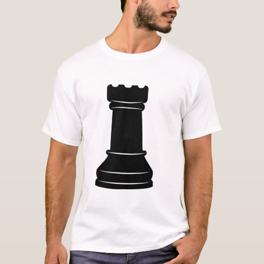 Rook Chess Piece Halloween T-Shirt (Vorderseite)