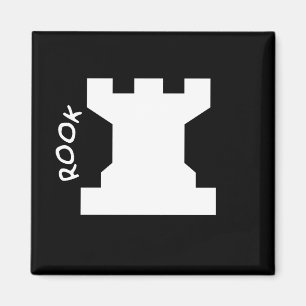 Rook Chess Piece Magnet