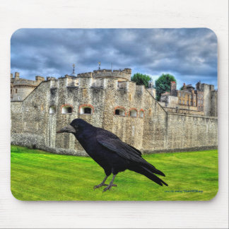 Rook und der Tower of London, England Mousepad