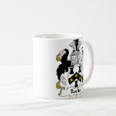 Rooke Familienwappen Kaffeetasse (VorderseiteRechts)