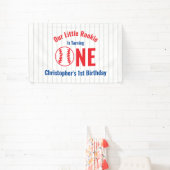 Rookie Baseball 1. Geburtstag Banner (InSitu)