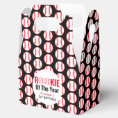 Rookie Baseball 1. Geburtstag Geschenkschachtel (Geöffnet)