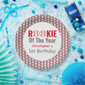 Rookie Baseball 1. Geburtstag Pappteller (Party)