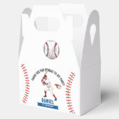Rookie Baseball Geburtstagsparty Geschenkschachtel (Geöffnet)
