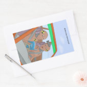 Rookie Crash Test Dummies Rechteckaufkleber Rechteckiger Aufkleber (Umschlag)