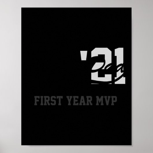 Rookie Dad First Year Mvp Srty T Shirt Poster (Vorne)
