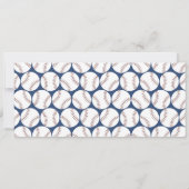 Rookie des 1. Geburtstags Einladung (Rückseite)