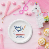 Rookie des 1. Geburtstags Pappteller (Party)