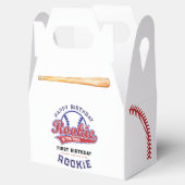 Rookie des 1. Geburtstagsbaseballs Geschenkschachtel (Geöffnet)