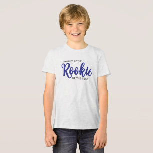 Rookie des Jahres 1. Geburtstag Baseball Bruder Sc Tri-Blend Shirt