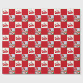 Rookie des Jahres Baseball Geburtstag Personalisie Geschenkpapier (Flach)