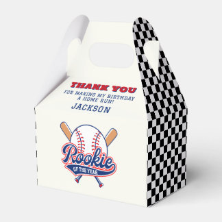 Rookie des Jahres Baseball Geburtstagspartei Custo Geschenkschachtel