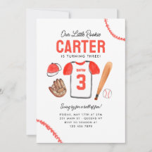 Rookie des Jahres Baseball Shirt Sport Geburtstag