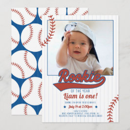 Rookie des Jahres Einladung zum ersten Geburtstag