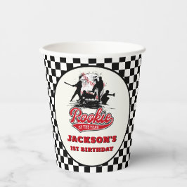 Rookie des Jahres Personalisiert Baseball Geburtst Pappbecher