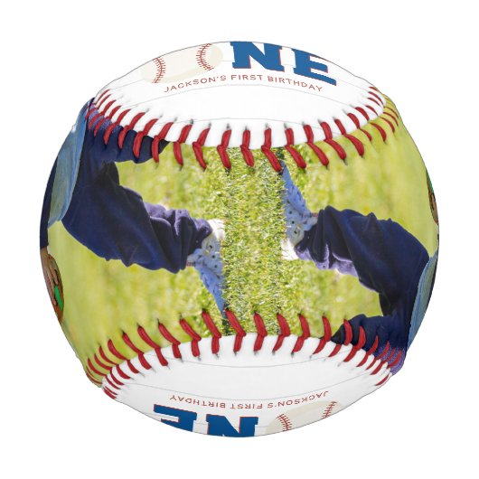 Rookie des Personalisierten Fotos des Jahres Baseball (Vorderseite)