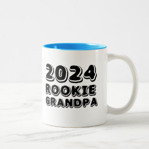Rookie Grandpa-Tasse 2024 Zweifarbige Tasse