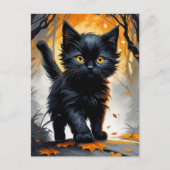 Rookie Hexs Familiar Postkarte (Vorderseite)