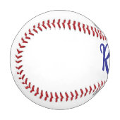 Rookie of the Year 1. Geburtstag Baseball (Vorderseite Links)