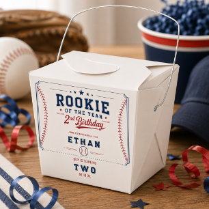 Rookie of the Year Baseball 2. Geburtstag Kinder  Geschenkschachtel
