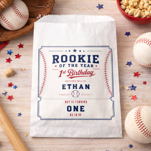 Rookie of the Year Baseball-Ticket 1. Geburtstag Geschenktütchen