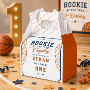 Rookie of the Year Basketball-Ticket 1. Geburtstag Geschenkschachtel