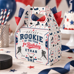 Rookie of the Year Hockey-Ticket 1. Geburtstag Geschenkschachtel