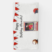 Rookie of the Year Photo Birthday Banner (Vertikal)