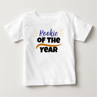 Rookie of the Year – Süße lustige Kinder Baby T-shirt