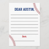 Rookie Year Baseball Geburtstagszeit Kapselkarte Einladung (Vorderseite)