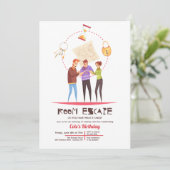 Room Escape Party Einladung (Stehend Vorderseite)