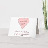 Room In My Heart - Valentine Feiertagskarte (Rückseite)