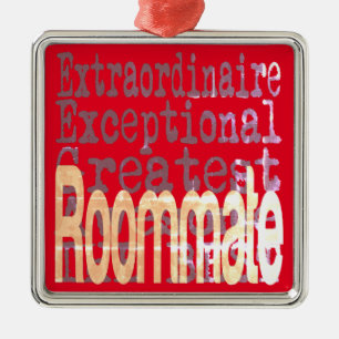 Roommate Extraordinaire Ornament Aus Metall