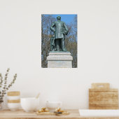 Roon Statue in Berlin Poster (Küche)