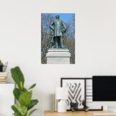 Roon Statue in Berlin Poster (Heimbüro)