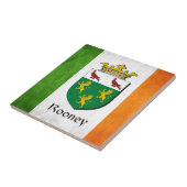 Rooney Irish Flag Fliese (Seite)