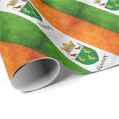 Rooney Irish Flag Geschenkpapier (Rolleneckpunkt)